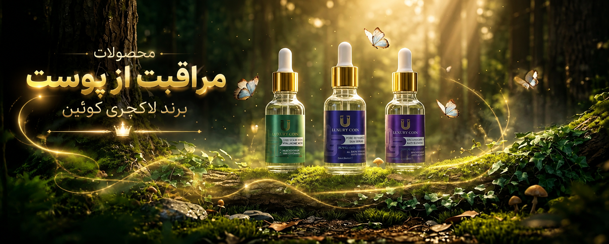 محصولات مراقب پوست برند لاکچری کوئین